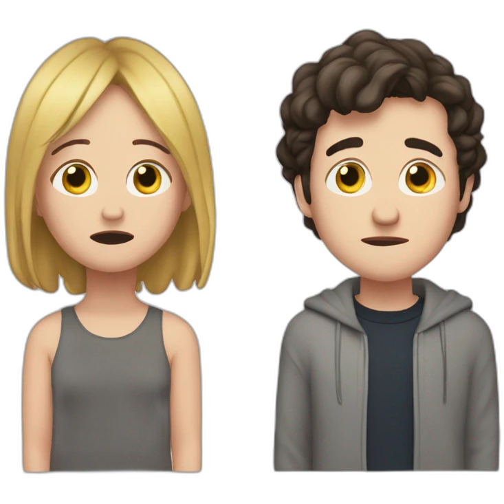 cry and smpking fleabag emoji