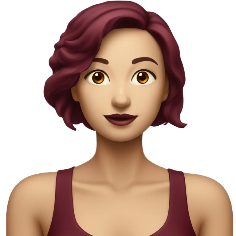 burgundy ✨ emoji