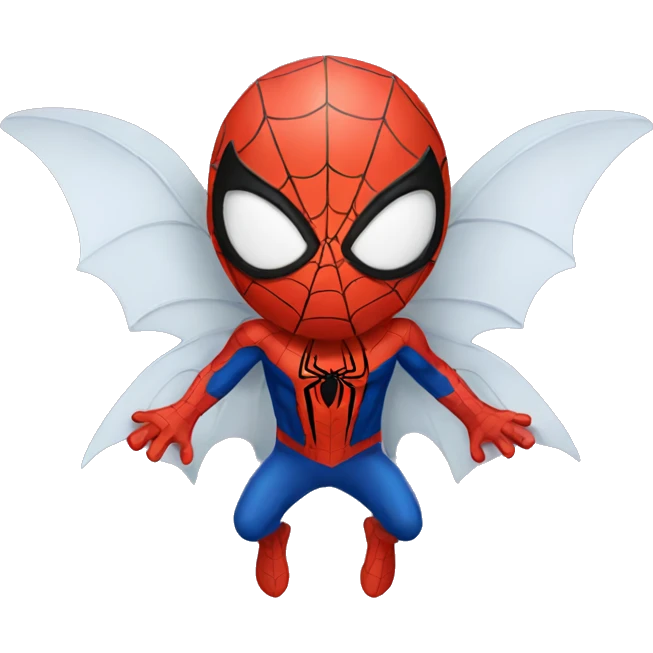 Spider-Man with wings  emoji