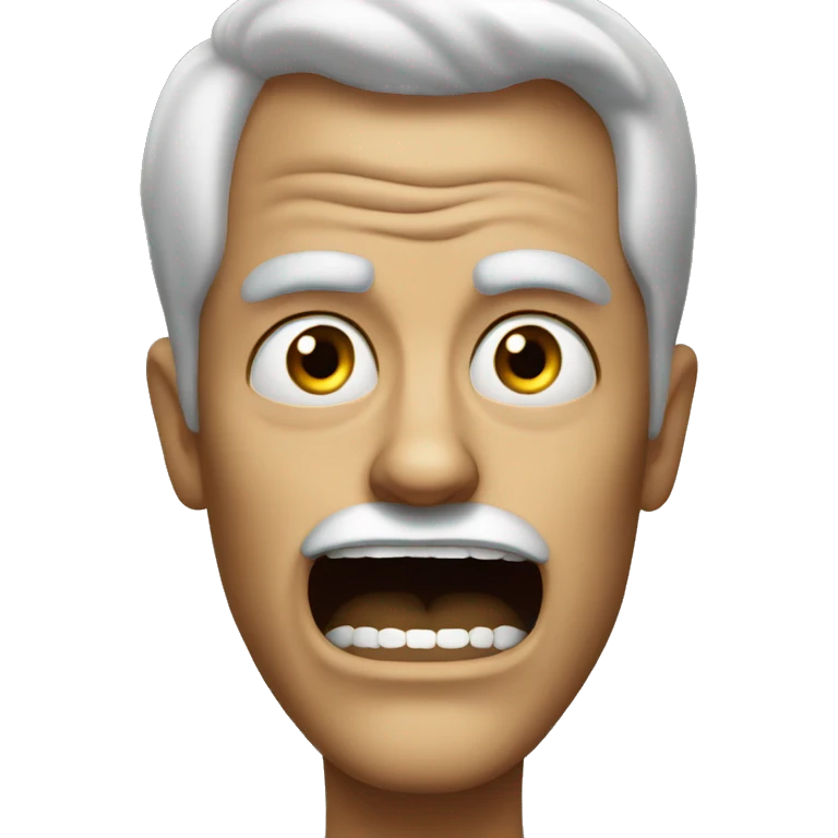 Extremely mad emoji
