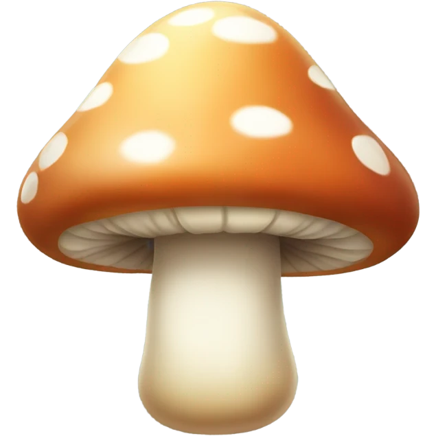 Cute mushroom  emoji