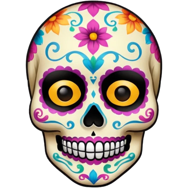 Día de muertos emoji