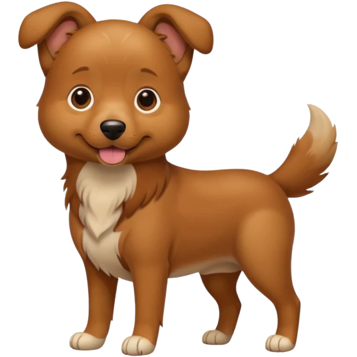 Dog with big  penis emoji