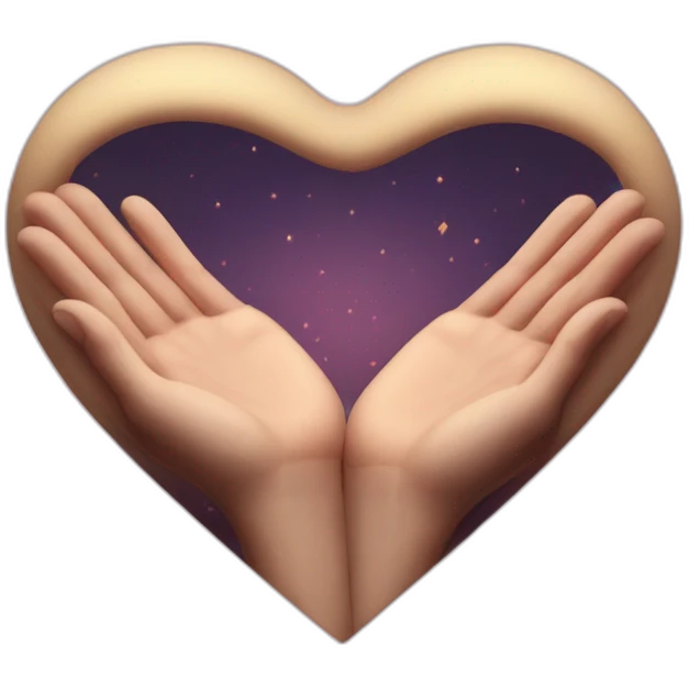 Thimothee chalamet heart with hands emoji
