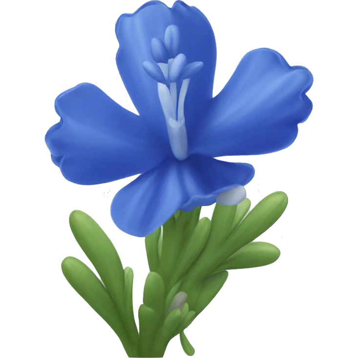 Bluebonnet emoji