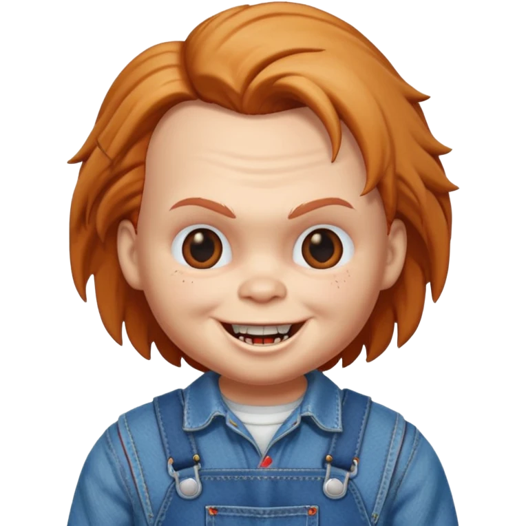 Un emojin de chuky emoji