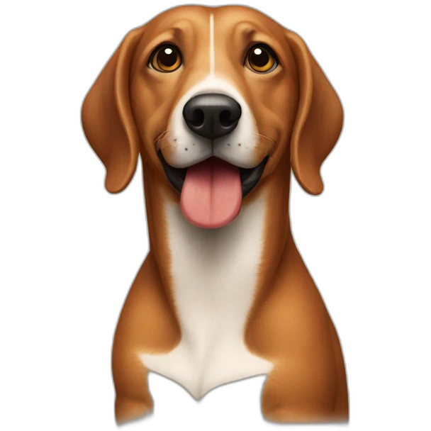 Perro salchicha emoji