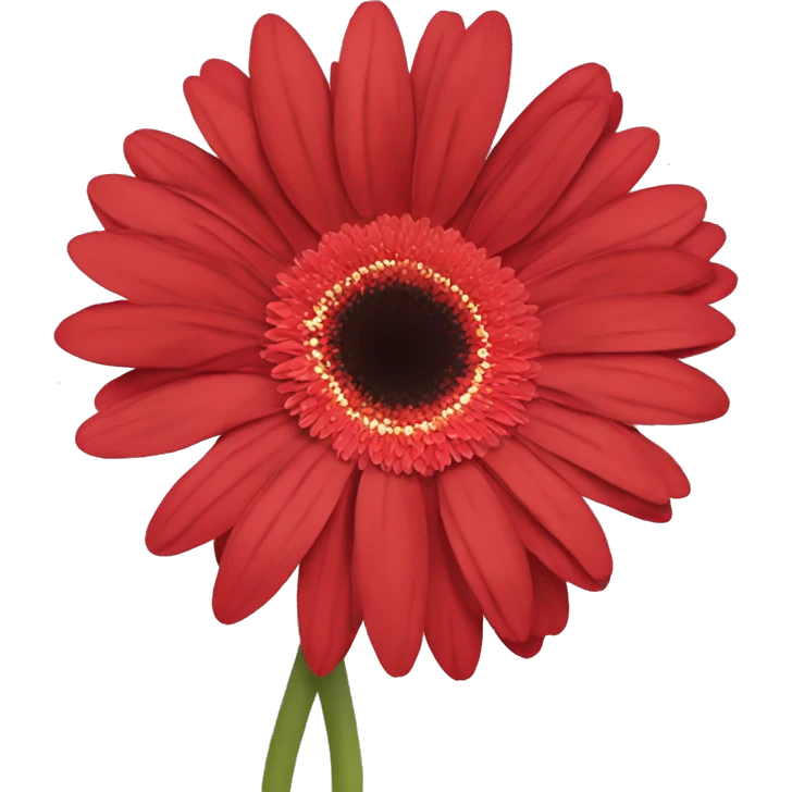 GERBERA roja emoji