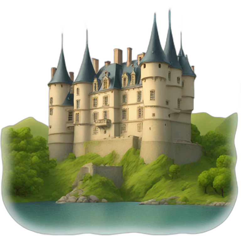 Château  emoji