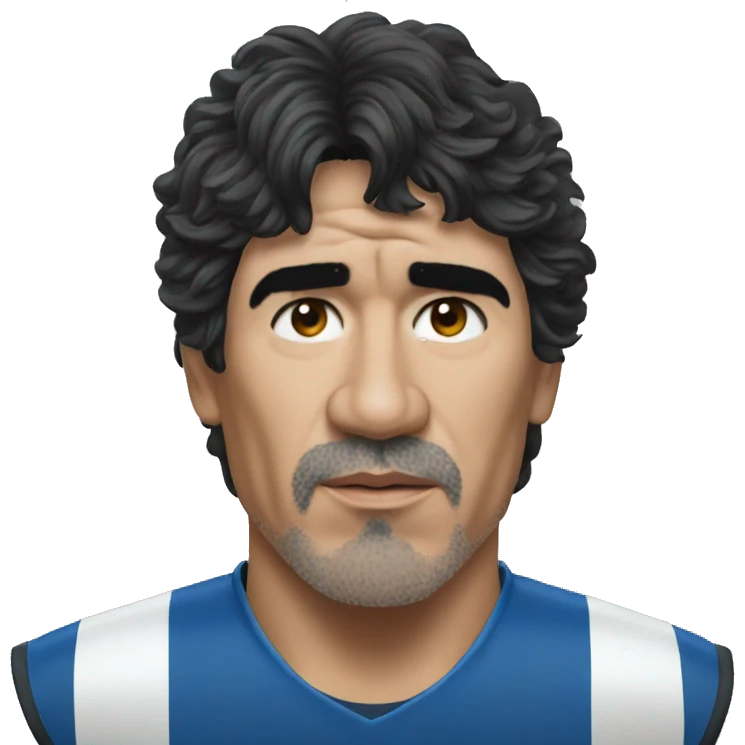 Maradona hacer emoji