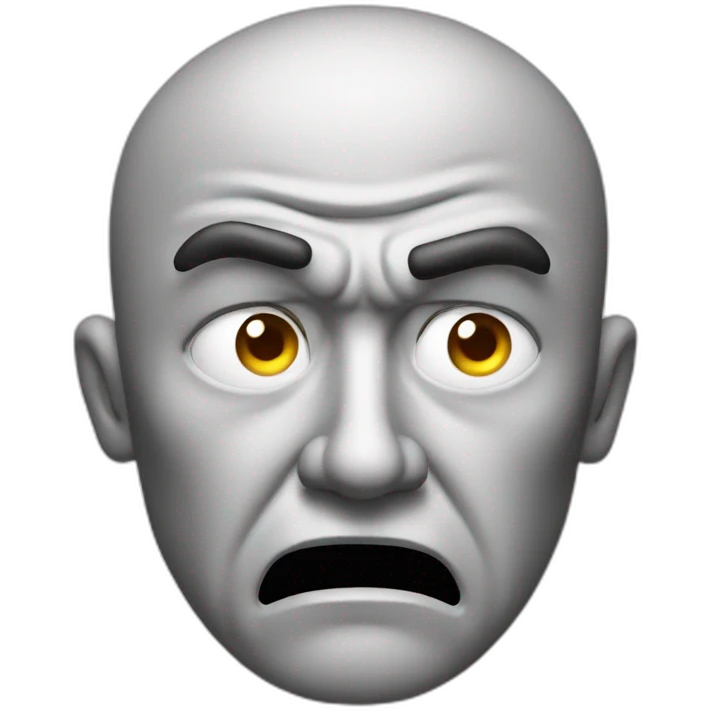 Angry computer guy emoji