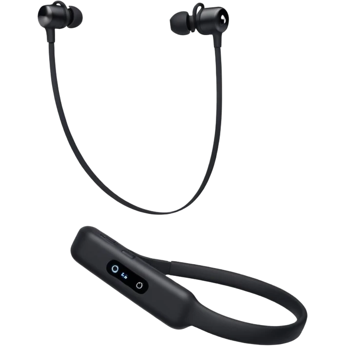 Neckband bleutooth emoji