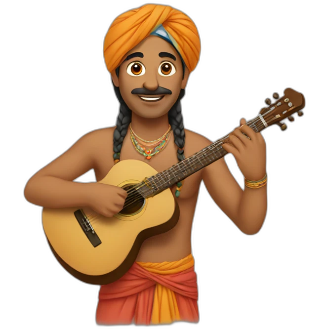 Indian-music emoji