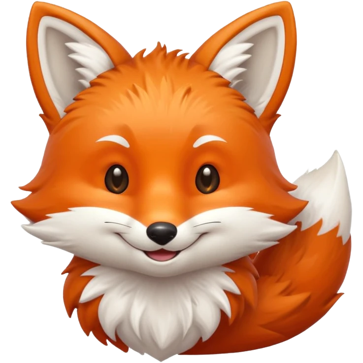 Renard mignon emoji
