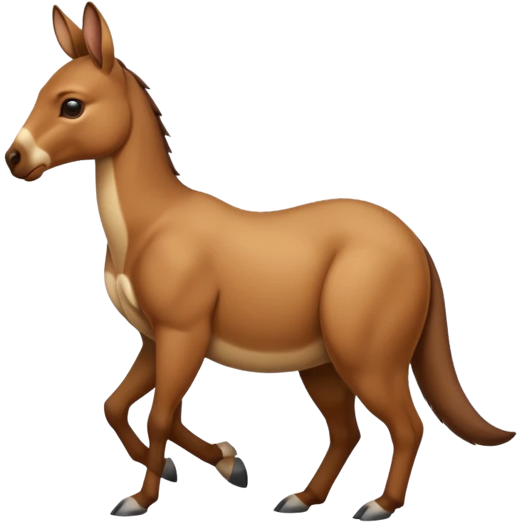 Horse kangaroo  emoji