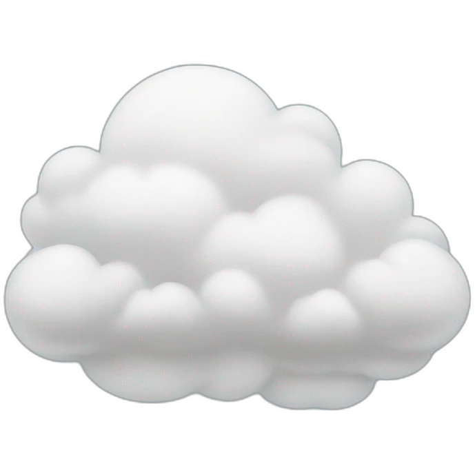 cloud emoji
