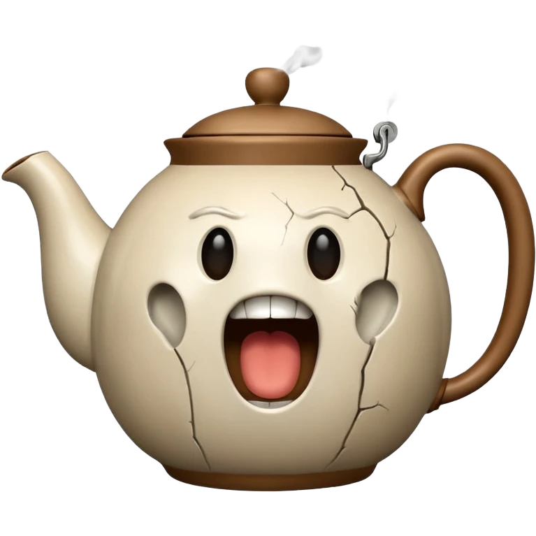 Screaming Teapot emoji