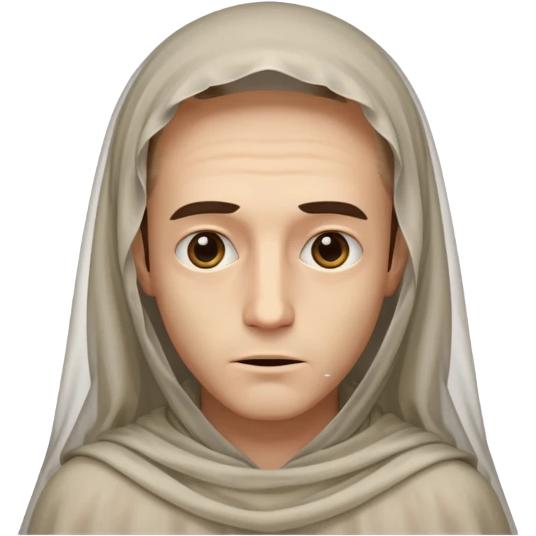 mysterious man in veil emoji
