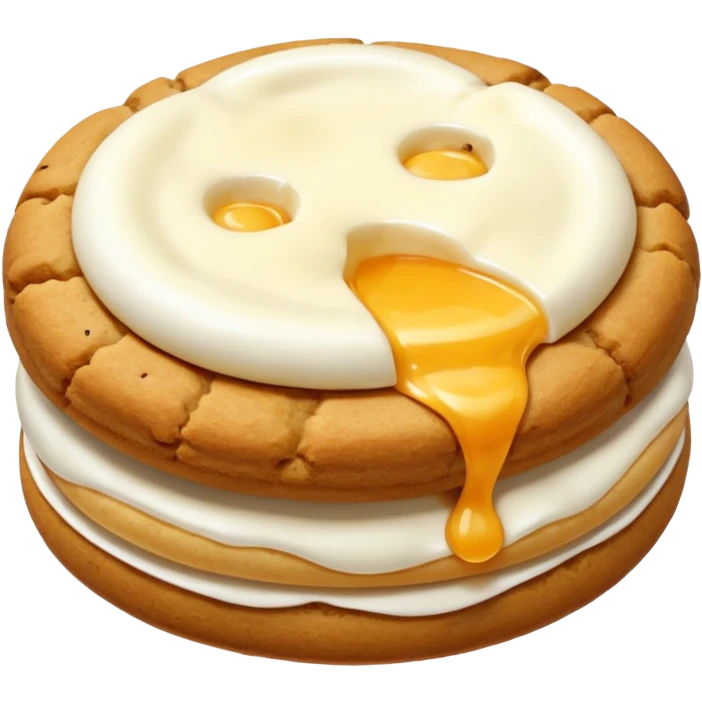 mozzarella cookie emoji