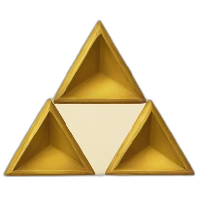 The triforce emoji