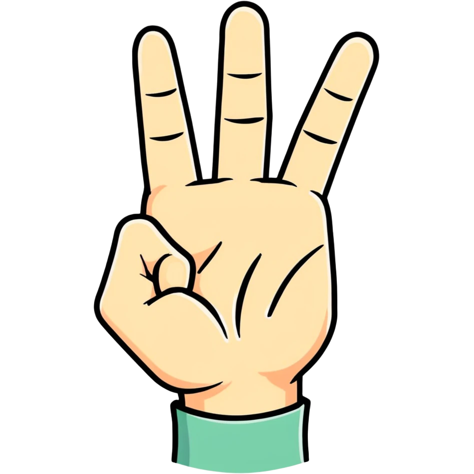 Fuck you finger emoji