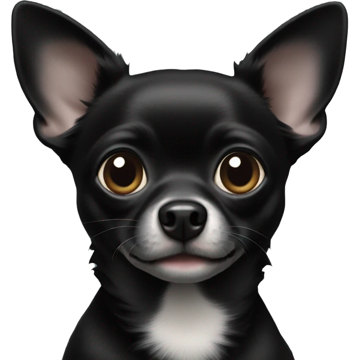 2 all black chihuahuas emoji