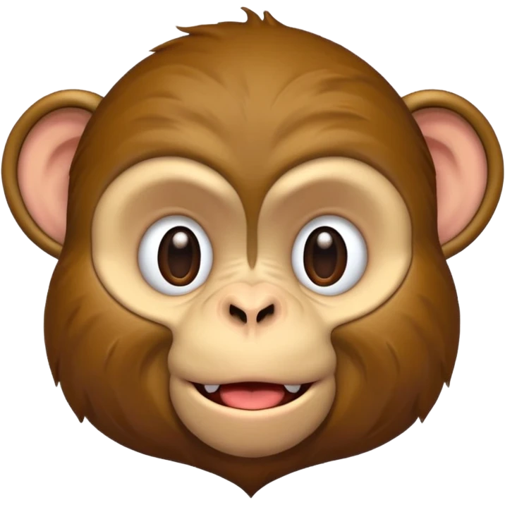 Monkey farting emoji