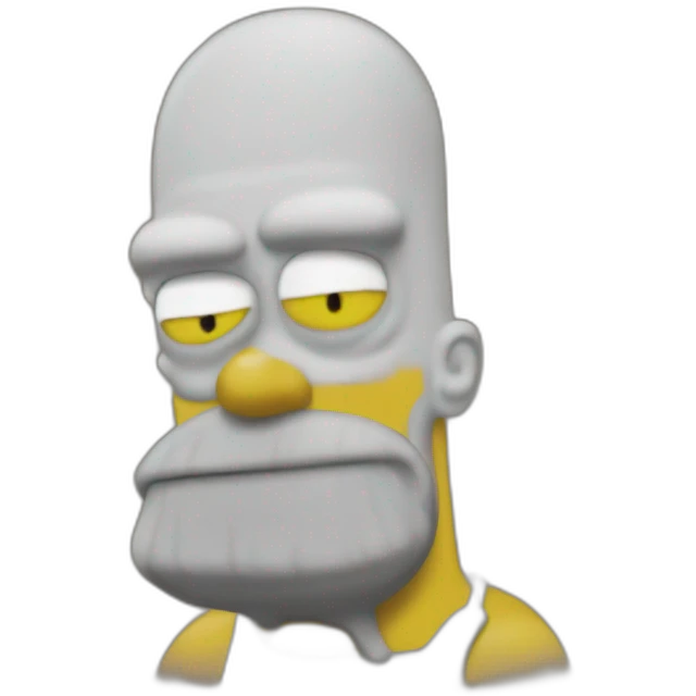 Homer simpson emoji