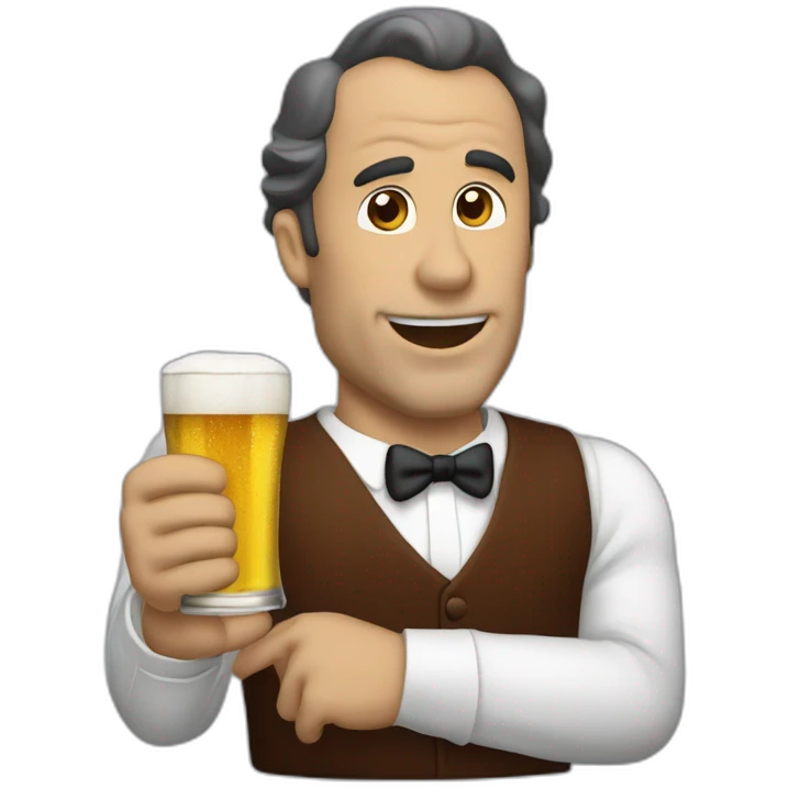 Freeze corleone cheer a beer emoji