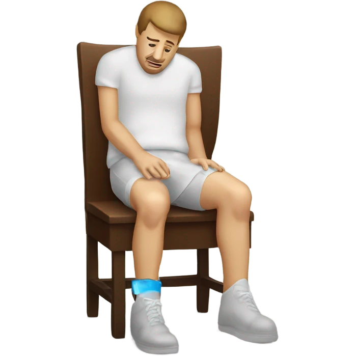 broken knee emoji