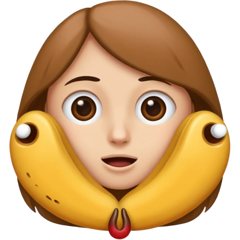Une personne entraîne de faire caca emoji