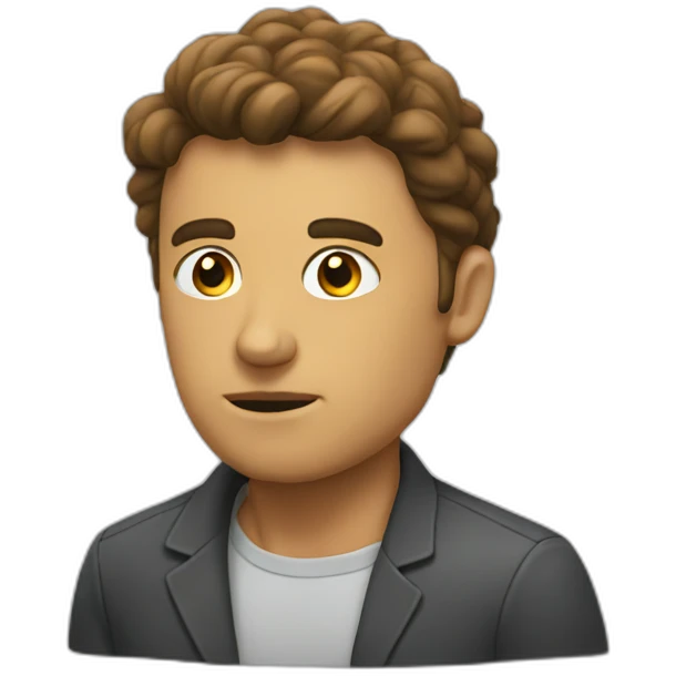 think emoji