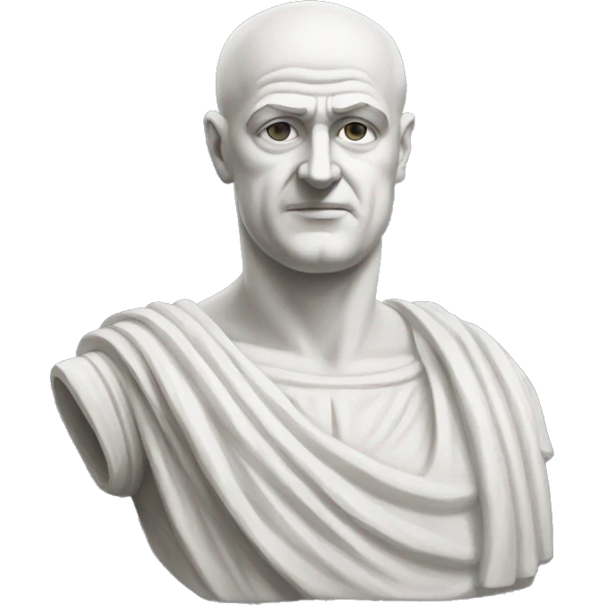 bald greek statue emoji