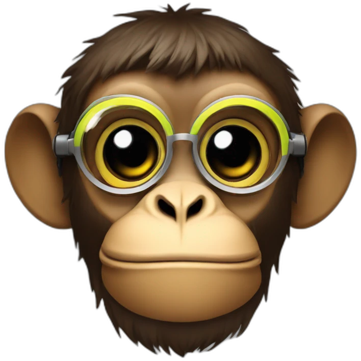 Monkey dj emoji