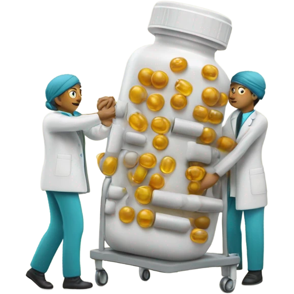 medicine leaving the body emoji