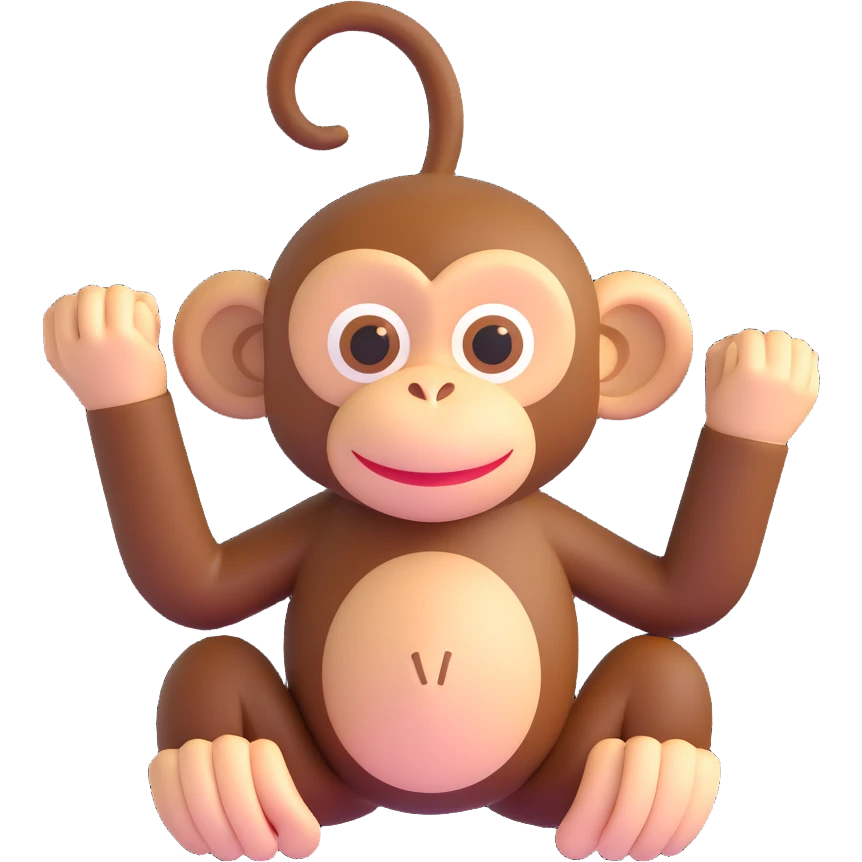 Monkey emoji