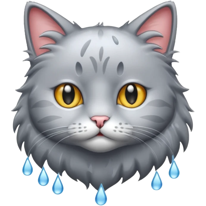 wet cat emoji