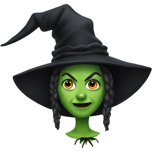 The wicked witch of the west emoji