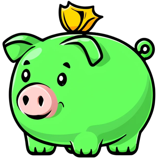piggy bank representing savings emoji