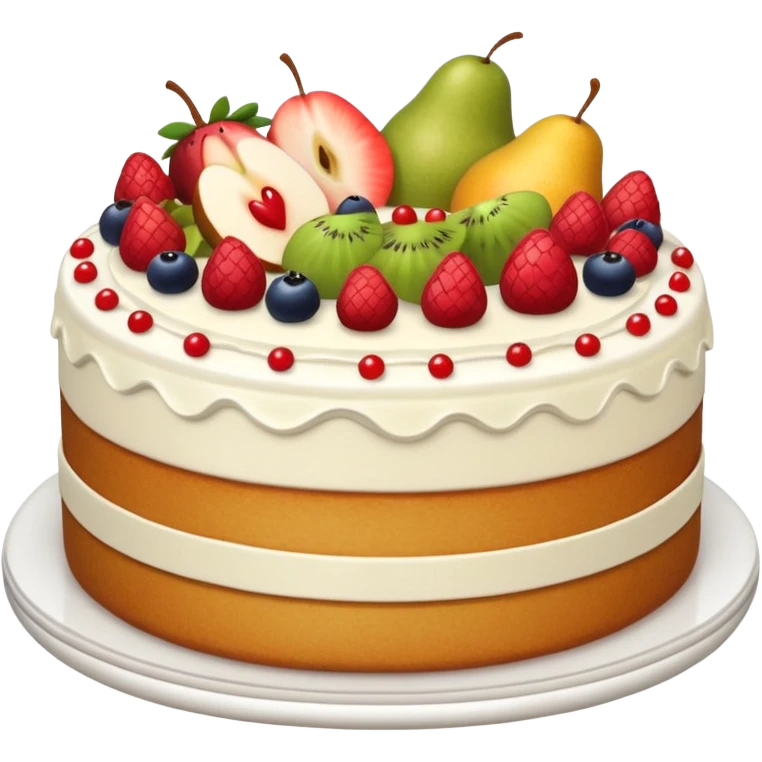 cake and short cake emoji