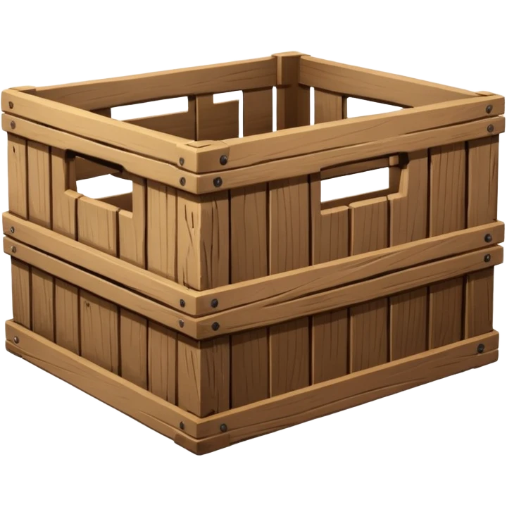wooden crate emoji