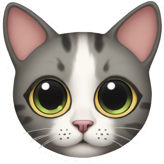  boba eyed cat emoji