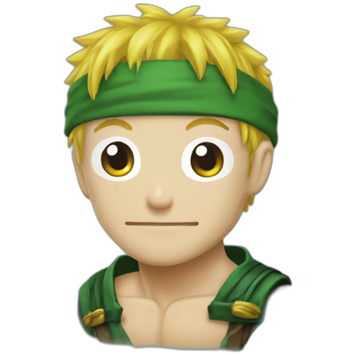 Zoro (one piece) emoji