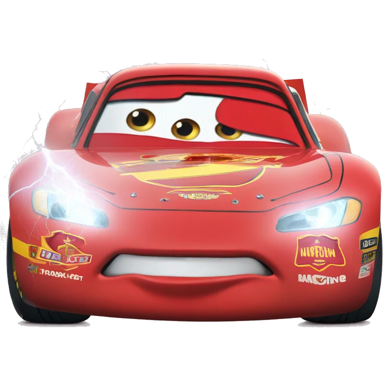 Lightning McQueen smirking  emoji