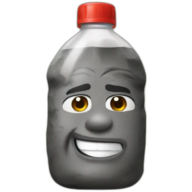 The rock drink emoji