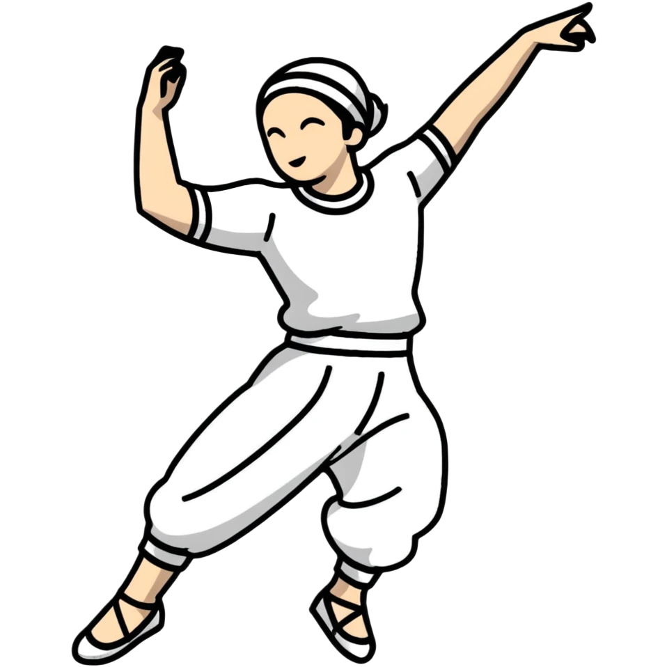 happy person dancing emoji
