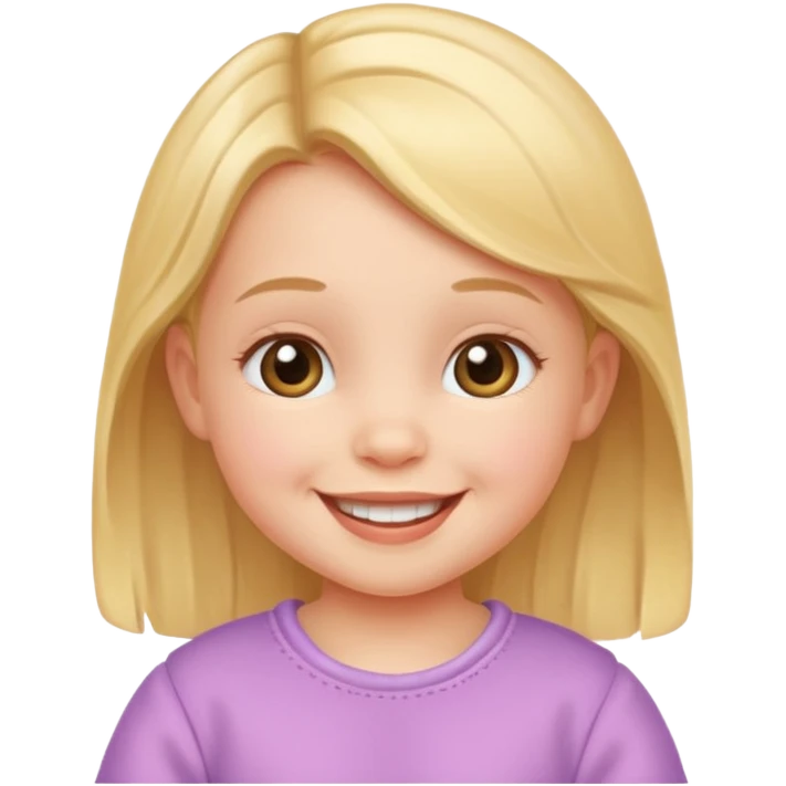 Baby girl emoji