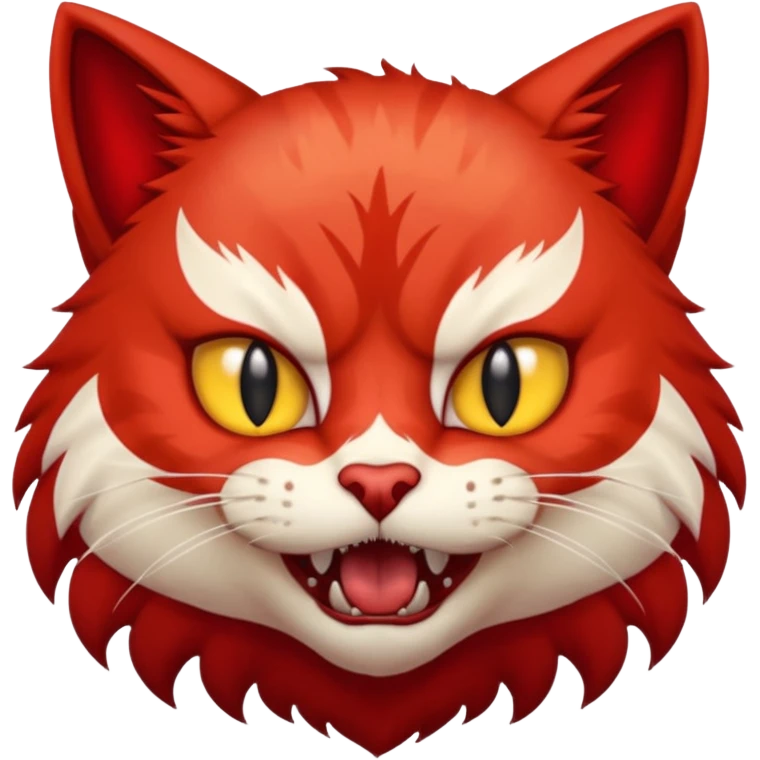 blood cat rage emoji