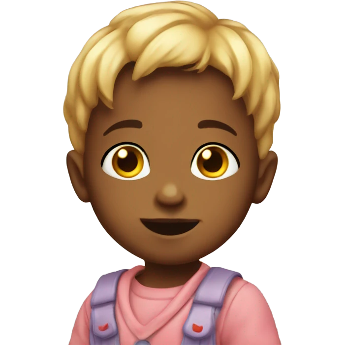 Cute baby slot  emoji