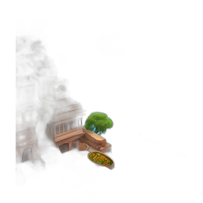 Banaras city river emoji